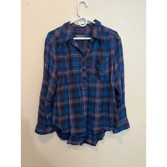 Anthropologie Tops - Anthropologie Flannel Shirt